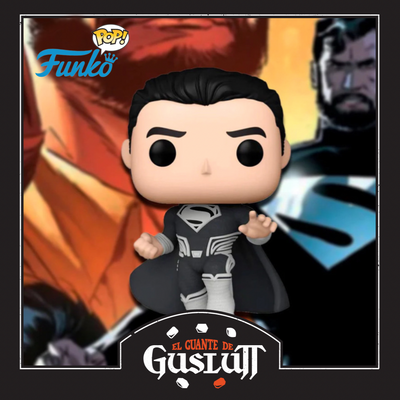 Figura Funko Pop Justice League Black Suit Superman