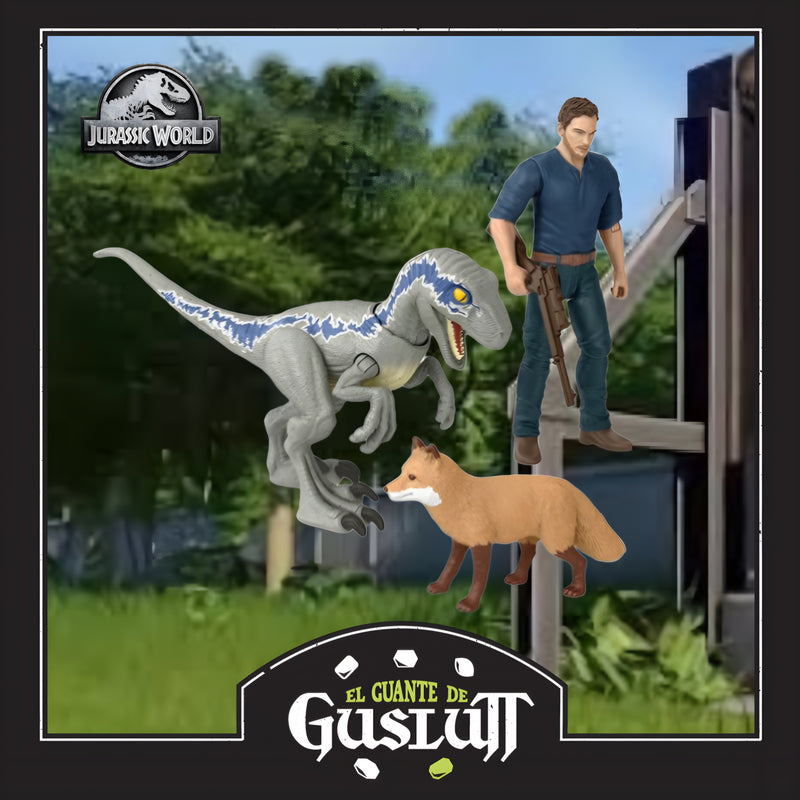 Jurassic World Dominion Owen & Velociraptor Beta 2 Pack