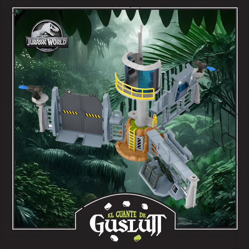 Jurassic World Outpost Chaos Playset