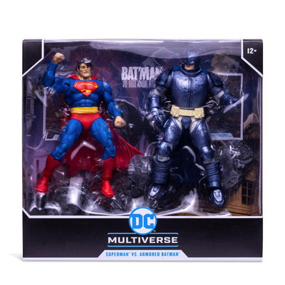 Set de Figuras Mcfarlane Toys DC Multiverse The Dark Knight Returns Batman vs Superman