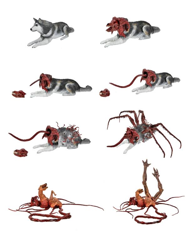 Preventa NECA The Thing Ultimate Dog Creature Set