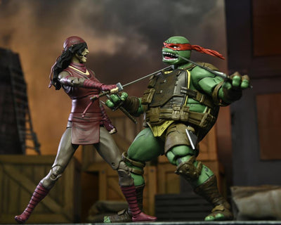 Figura NECA TMNT The Last Ronin Raphael Versión Ultimate