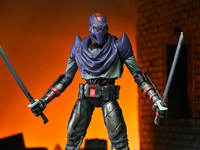 Figura NECA TMNT The Last Ronin Foot Bot Versión Ultimate