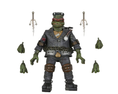 Figura NECA TMNT Raphael as Frankenstein Monster Versión Ultimate
