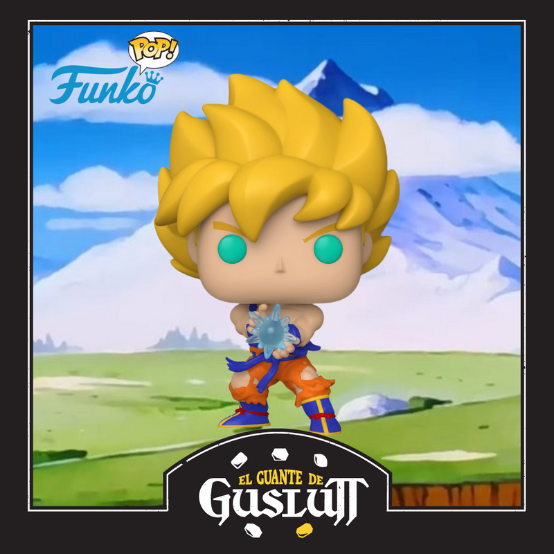 Funko Pop Dragon Ball Z Super Saiyan Goku with Kamehameha Wave