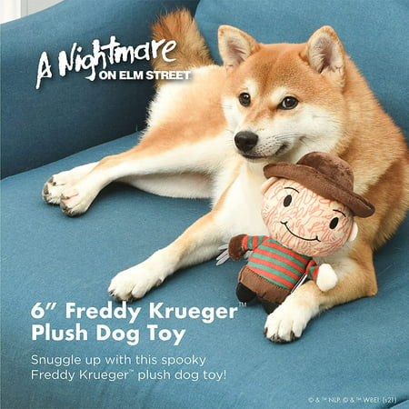 Nightmare on Elm Street Horror Plush Dog Toy “Freddy Krueger”