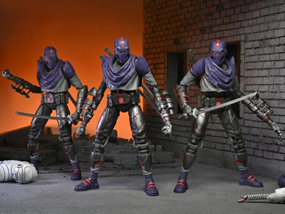 Figura NECA TMNT The Last Ronin Foot Bot Versión Ultimate
