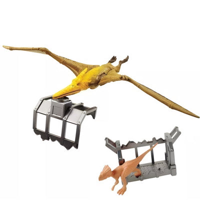 Set de Figuras Jurassic World Pteranodon & Microceratus