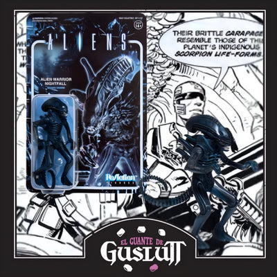 Figura Aliens Alien Warrior Nightfall Escala 1/18