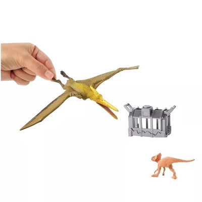 Set de Figuras Jurassic World Pteranodon & Microceratus