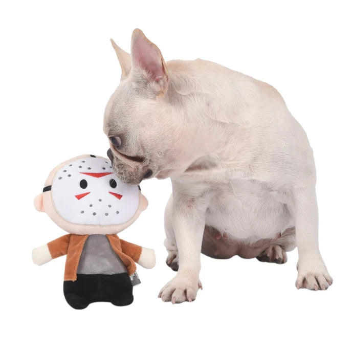 Friday the 13th Horror Plush Dog Toy “Jason Voorhees”