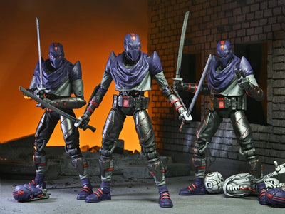 Figura NECA TMNT The Last Ronin Foot Bot Versión Ultimate
