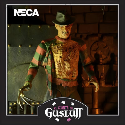 Figura NECA Nightmare on Elm Street Part 3 Dream Warrior Freddy Krueger Versión Ultimate