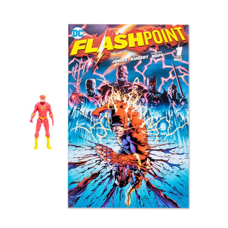 Mcfarlane Toys DC Multiverse Page Punchers Flash Flashpoint
