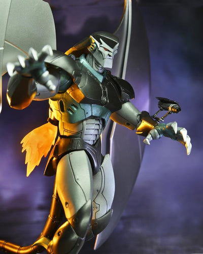 Figura NECA Gargoyles Steel Clan Robot Versión Ultimate