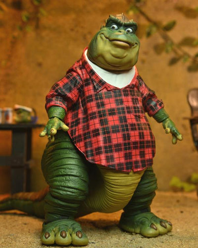 Figura NECA Dinosaurs Earl Sinclair Versión Ultimate