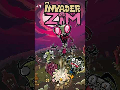 Llavero Nickelodeon Invader Zim Metálico Edición Limitada