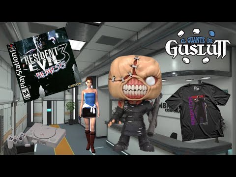Playera Resident Evil 3 Nemesis “Logo” Negra