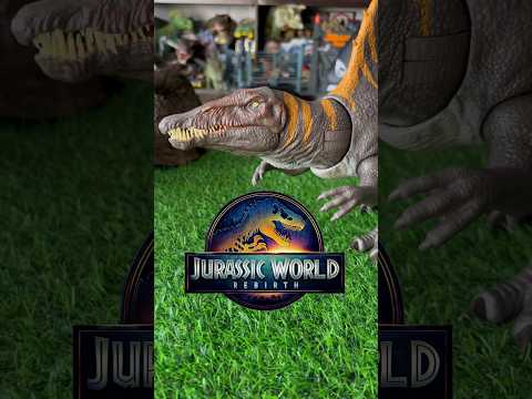 Figura Jurassic World Rebirth Spinosaurus con Acción de Batalla y Sonido