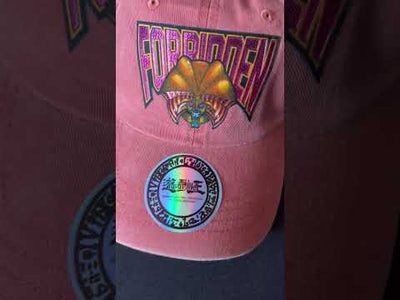 Gorra Yu-Gi-Oh! Exodia El Prohibido Naranja Tipo Deslavada