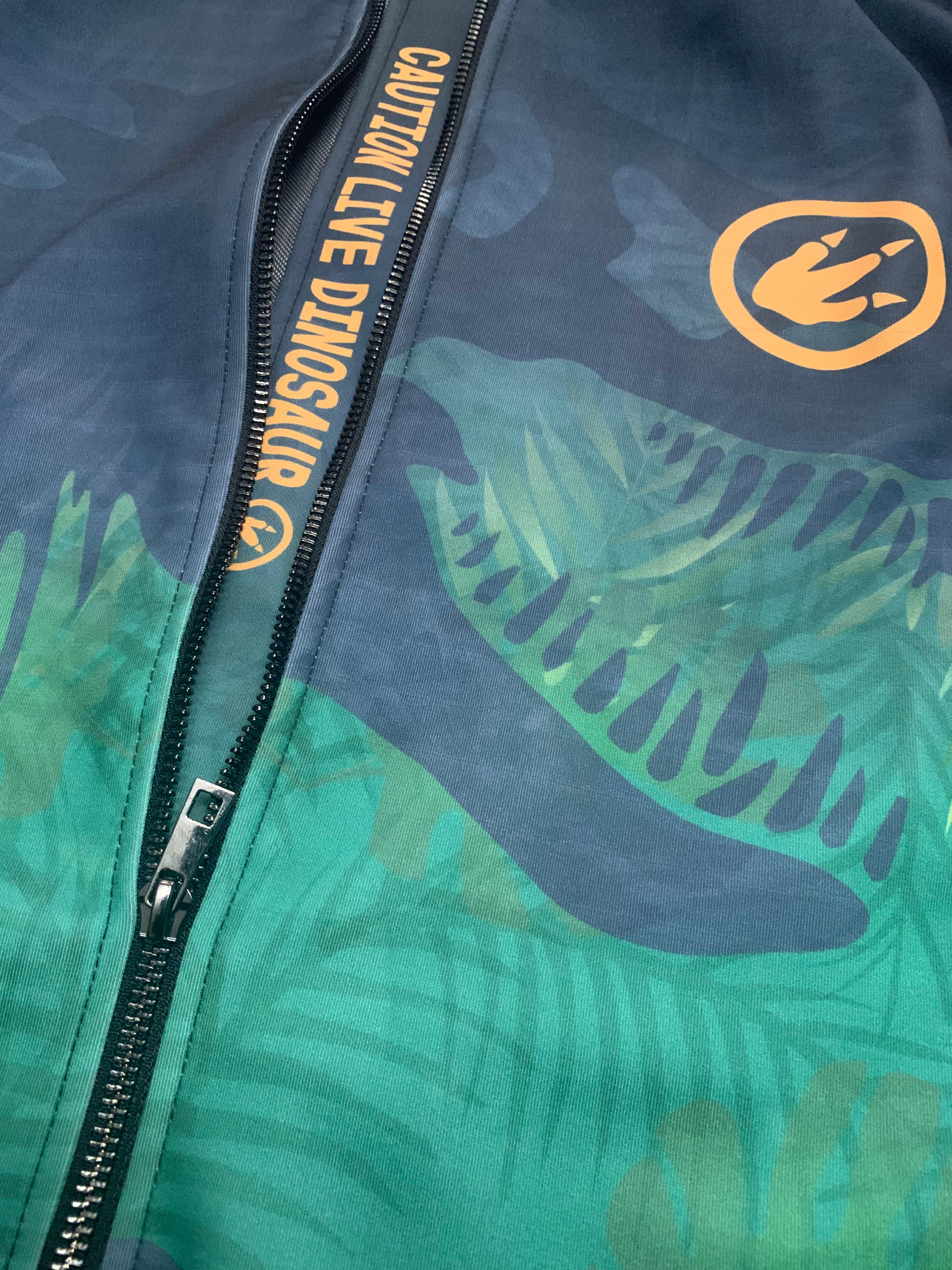Jurassic World Dominion “Caution Live Dinosaur” Bomber Jacket