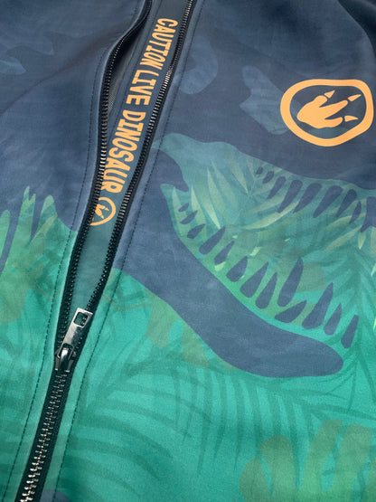 Jurassic World Dominion “Caution Live Dinosaur” Bomber Jacket