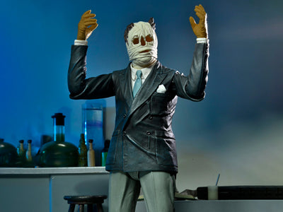 Figura NECA Universal Monsters Invisible Man Versión Ultimate