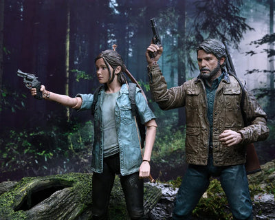 Set de Figuras NECA The Last Of Us Parte II Joel y Ellie Versión Ultimate