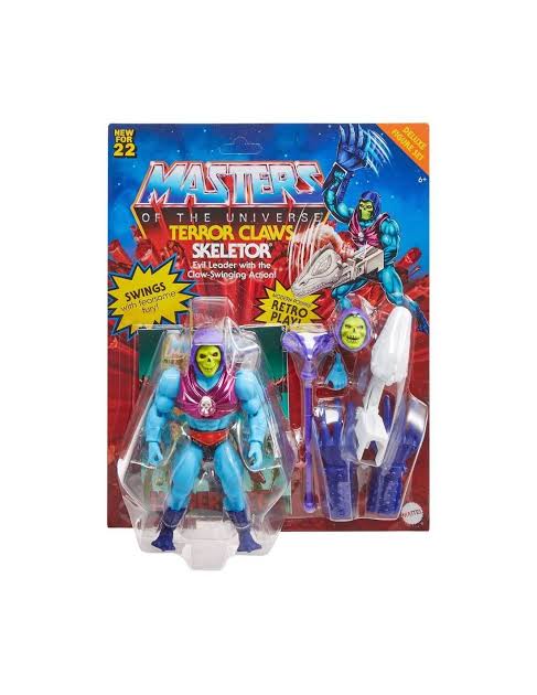 Masters of the Universe Origins Terror Claw Skeletor Deluxe