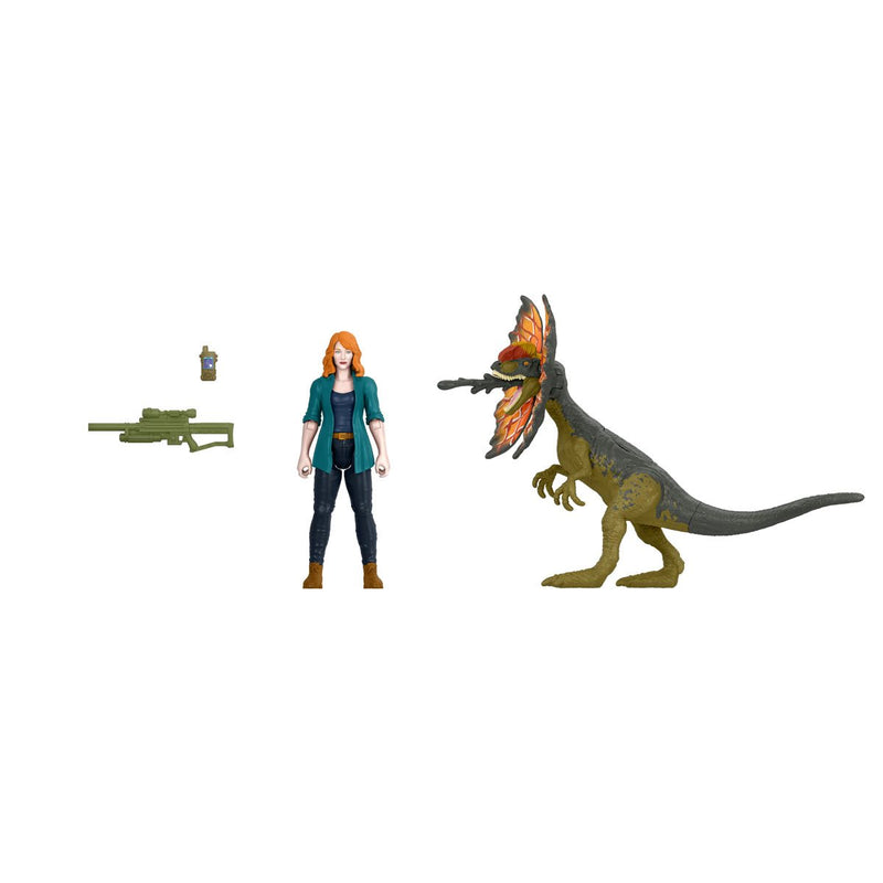 Jurassic World Dominion Claire & Dilophosaurus 2 Pack