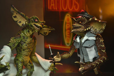 Set de Figuras NECA Gremlins 2: The New Batch Tattoo Gremlins Versión Ultimate