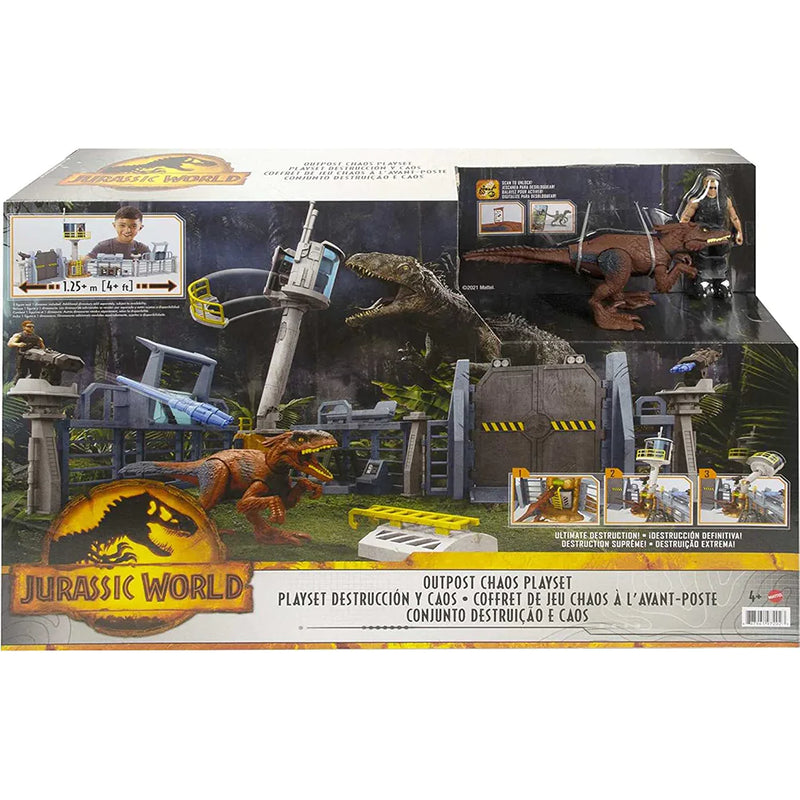 Jurassic World Outpost Chaos Playset