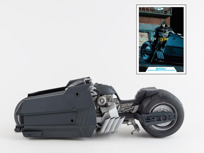 Figura Vehículo Mcfarlane Toys DC Multiverse White Knight Batcycle Vehicle