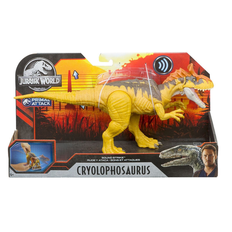Jurassic World Sound Strike Cryolophosaurus - El Guante de Guslutt