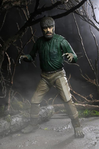 Figura NECA Universal Monsters The Wolf Man Versión Ultimate