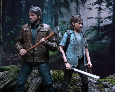 Set de Figuras NECA The Last Of Us Parte II Joel y Ellie Versión Ultimate