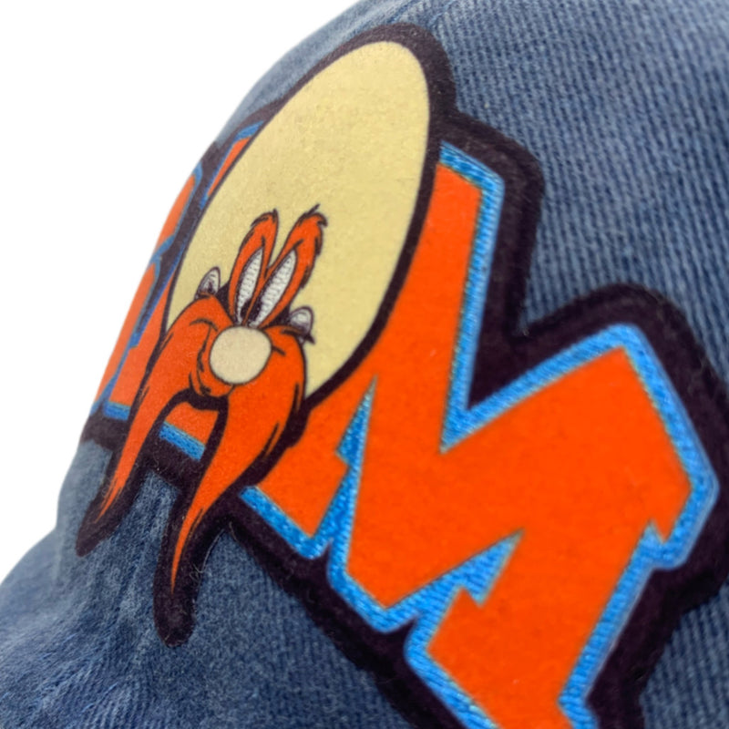 Gorra Looney Tunes Sam Bigotes Azul-Beige Vintage