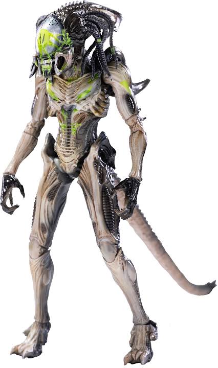 Hiya Toys Alien vs Predator Requiem Predalien (Battle Damaged) PX Exclusive