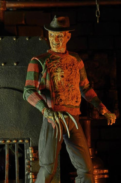 Figura NECA Nightmare on Elm Street Part 3 Dream Warrior Freddy Krueger Versión Ultimate