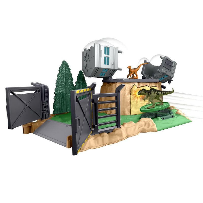 Jurassic World Dominion Matchbox Mini Giganotosaurus Rampage Playset