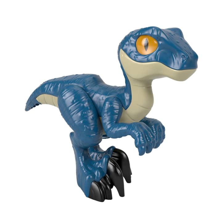 Imaginext Jurassic World XL Velociraptor Blue