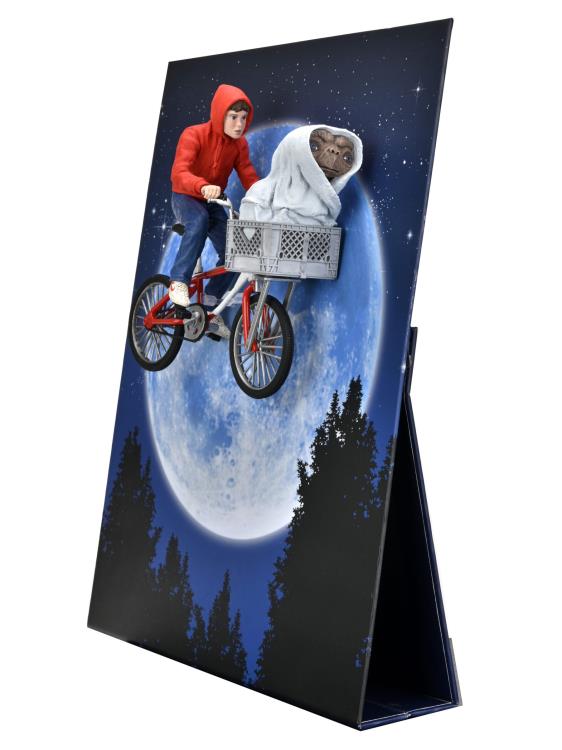 NECA E.T. 40th Anniversary - 7" Figure - Elliott & ET on Bike