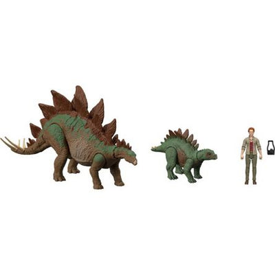 Set de Figuras Jurassic World Legacy Collection Dr. Sarah Harding & Stegosaurus Pack Exclusivo