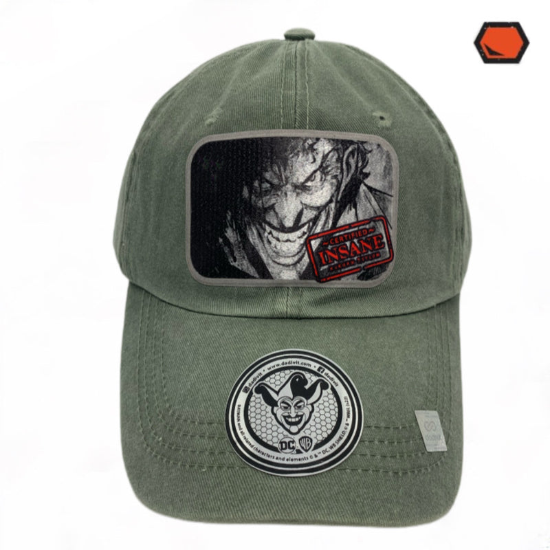 Gorra Joker “Arkham Asylum” Verde Vintage