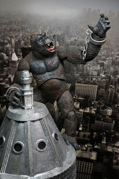 Figura NECA King Kong Concrete Jungle Versión Ultimate