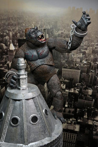 Figura NECA King Kong Concrete Jungle Versión Ultimate