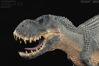 Figura REBOR Tyrannosaurus Rex Vanilla Versión Ice Mountain Escala 1/35