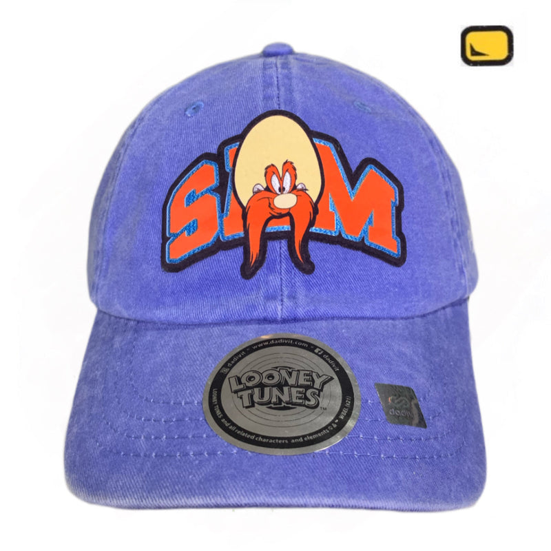Gorra Looney Tunes Sam Bigotes Azul Royal