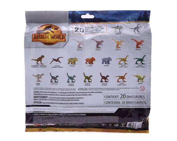Jurassic World Dominion Mini Figures 20 Pack