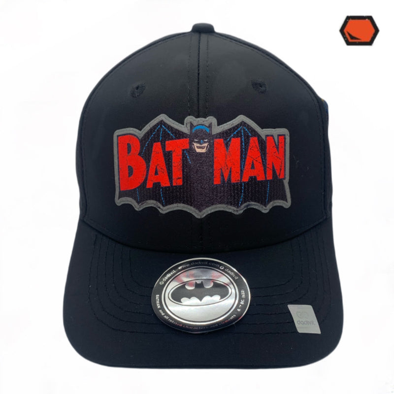 Gorra Premium Batman “Logo 40’s” Negra Premium